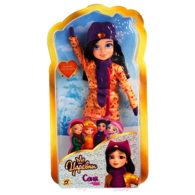 Кукла Царевны Соня в зимней одежде Карапуз 5PR-SONYA29-WD-B